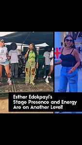 Esther Edokpayi stays nailin’ it on stage…pure elegance but never holdin’ back on that energy! Big shoutout to the lady of songs, bringin’ the heat every time! 👏 @estheroedokpayi | Edo Pride