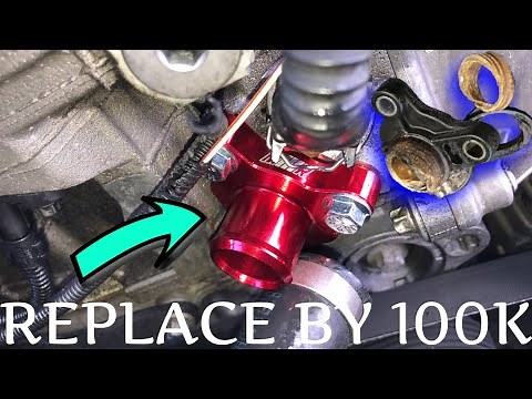 This will fail on all BMWs!. Coolant Flange Replacement N52