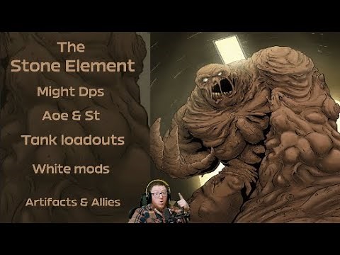 Dcuo Earth Tank / Dps Loadouts [The Stone Element ]