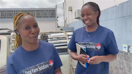 Our Team delivering loads of Vermicompost at Amtec Agri shop in Harare… Corner 4th and E. Mugabe way… Her name is Stella; she is short but she makes sure our clients are never short of Vermicompost. Each bag is worth every cent… Happy farming…. | Total Farm Solutions
