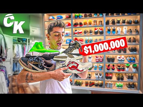 FaZe Rug's $1,000,000 SNEAKER COLLECTION!