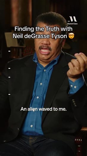 50 seconds of @neildegrassetyson being Neil deGrasse Tyson 💡: Scientific Thinking & Communication | MasterClass