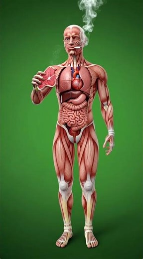 Apple and Meat Eating Challenge | Crunch & Chew Sounds