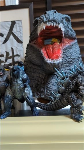 Godzilla figures & Godzilla MASK #godzilla #godzillaxkong #godzillaminusone #ゴジラ #kaiju