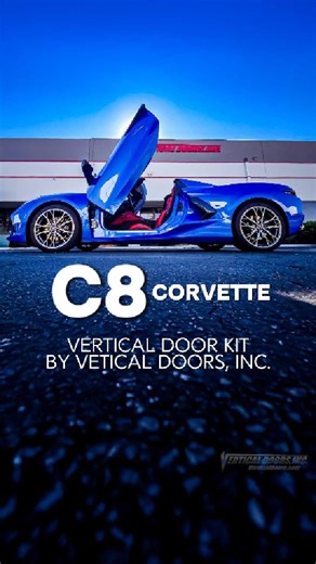 @tony.ballesteros_ California’s Corvette C8 just leveled up with a true Vertical Doors, Inc. Lambo Door Conversion Kit. Engineered, TIG-welded, and manufactured in the USA, this upgrade showcases why we remain the original and still the best in the industry. If you’re looking for the ultimate transformation for your Corvette C8, our bolt-on kit delivers strength, precision, and a factory-quality fit for 2020-2026 models including 1LT, 2LT, 3LT, Z51, and C8R. We also offer dedicated kits for the 
