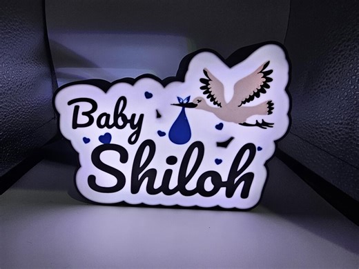 Personalized LED Name Sign – Custom RGB Light Box With Remote - Etsy