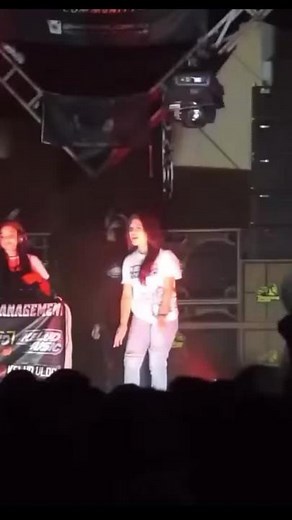 Energetic DJ Performance on Stage with Vibrant Lights