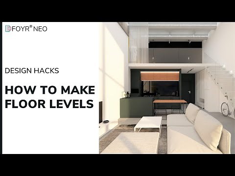 How to Make Floor Levels Using Shapes and Resize Feature | Foyr Neo