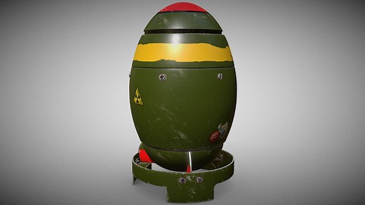 Fallout Mini Nuke - Download Free 3D model by KilianPohl (@Kilianpohl91)