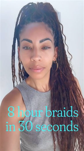Chia Habte on Instagram: "Spent all day in the chair with @stephs_touchofbeauty for these boho knotless braids…WORTH IT 💫 #braids #knotless #bohobraidstyle"