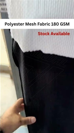 Polyester Mesh Fabric - 180 GSM | Stock Available - Order fabric all over Pakistan - #manufacturer