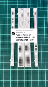28K views · 355 reactions | ¿Cómo usar un protoboard? #LaElectronicaGT #Protoboard #ElectronicaBasica #LED | La Electrónica | Facebook
