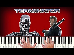 The Terminator Theme - PIANO TUTORIAL