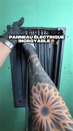 Installation câblage Tableau électrique #astuce #bricolage #astucetiktok #viralvideos