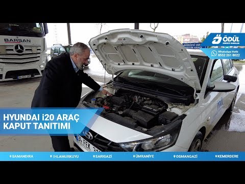 HYUNDAI i20 ARAÇ KAPUT TANITIMI