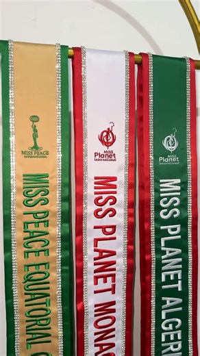 SH Custom-Made Sash | Happy to ship another package of Pageant Sash worldwide ❤️ Custom-made with sparkling details to elevate pageant moment on stage. crafted... | Instagram