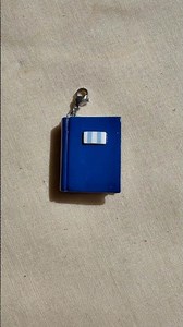 Making a Miniature Book Charm with Polymer Clay 📚