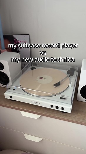 Comparing My Suitcase Record Player and New Audio Technica