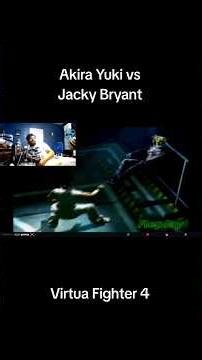 Akira Yuki vs Jacky Bryant - Virtua Fighter 4 (PS2)