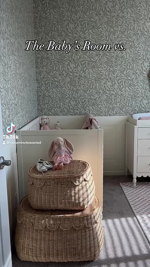 After completing our daughter’s room we realized our room needs an upgrade.😅 Our window treatments are hideous. Those were supposed to be a temporary fix & they have now been here a few years.🤢 #nurserydesign #NurseryDesignIdeas | Not A Minute Wasted