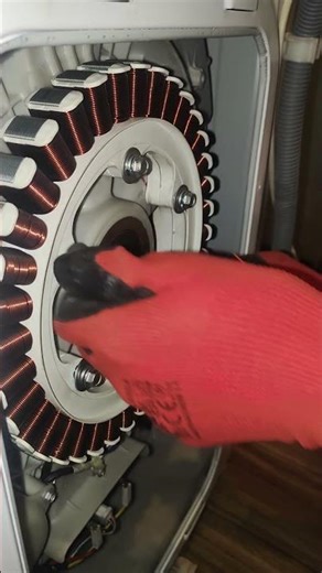 How to Install Direct Drive Motor in Front Load Fully Automatic Washing Machine