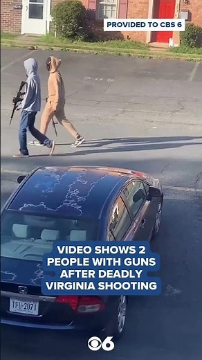 Video shows 2 people with guns after deadly Virginia shooting