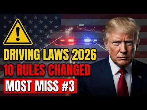 10 Driving Laws Just Changed in 2026 - Most Drivers Are Missing #3