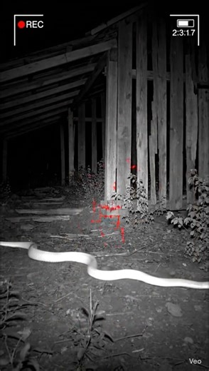 CCTV Camera Captures a Snake Near the Abandoned Barn at Night JANUARY 28, 2026Time 01:14:03