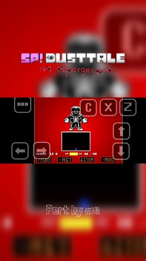 SP!Dusttale: red aspergerania turn 2 mobile #sans #dusttale #spdusttale #undertalefangame