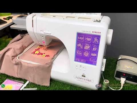 Singer computer 9800 fairyland sewing and embroidery machine #zohaibmachines