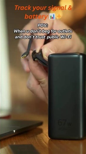 Never Beg for Outlets! 🔌 Baseus 2 in 1 Power & Wi Fi 📶✨