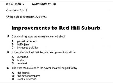 IELTS 8 - TEST 4 - SECTION 2 (MCQs & MAPS)