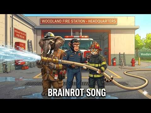 BRAINROT SONG | Brainrot Firefighter Rap (Official Video) 🚒