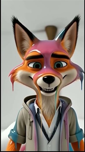Nick Wilde When the Coffee FINALLY Kicks In ☕ #shorts #funny #nickwild