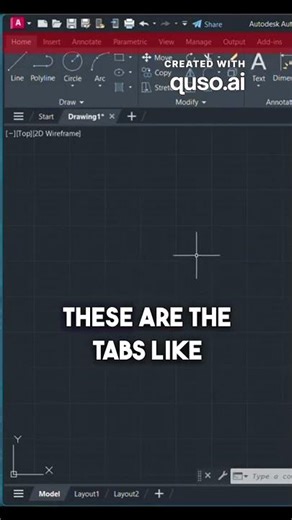 autocad tabs, ribbons, and panels