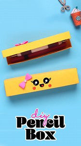 11K views · 130 reactions | DIY Paper Pencil Box #diy #diycrafts #diytutorial #diyproject #artandcraft #easydiy #papercrafts #pencilbox #origami #backtoschool #schoolcraft #craftideas #crafting #crafts #handmade #howto #tutorial | D.I.Yay | Facebook