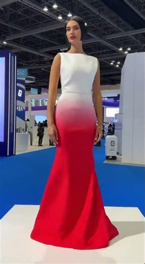 Tech Dress Transformation: Futuristic Fashion!