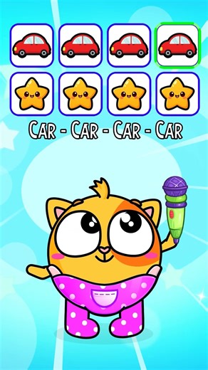 🎤🎵 Say the word on beat challenge for kids 🐨 Kids songs and nursery rhymes #forkids #educational