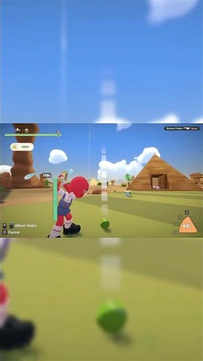 Karma comes quickly #shorts #cray #gaming #superbattlegolf #funnymoments