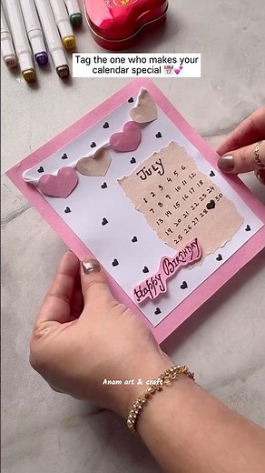 This handmade birthday card hits different…Wait till the end ✨