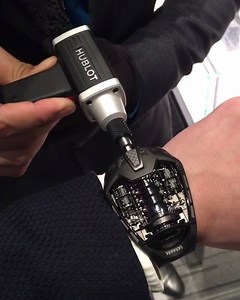 49K views · 793 reactions | Winding the $345,000 Hublot LaFerrari watch. It runs for 50 days after winding it  | CRM Jewelers | Facebook