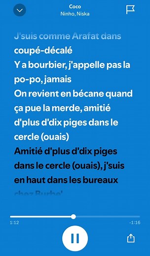 Ninho et Niska - Coco: Paroles et Écoute