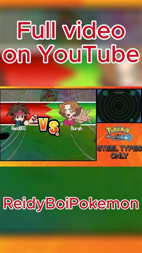 Pokémon Black 2 Steel Only Gym 3 #pokemon #gaming #pokemonblack2 #nuzlocke #pokemonlegendsarceus