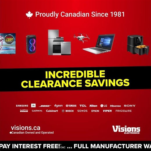 Liquidation Sale at Visions Electronics! Incredible Clearance Savings On Now! #sale#clearance#deals