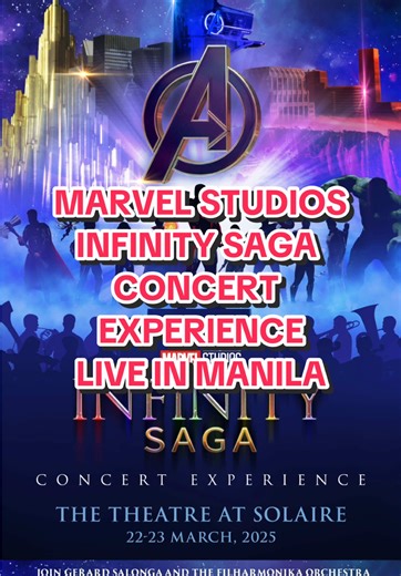 Marvel Studios Infinity Saga Concert Experience in Manila