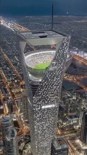 🥹❤️ Le NEOM Stadium ouvrira pour les matchs de la Coupe du monde 2034 #football #shorts