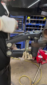 1.6M views · 10K reactions | This tight space ball joint press saves a ton of time! #mechanic #toolsofthetrade #pressbrake | AC Auto | Facebook