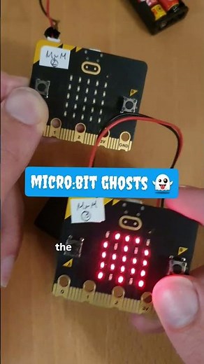 How to create micro:bit ghosts for Halloween. Beyond Basics with the micro:bit.