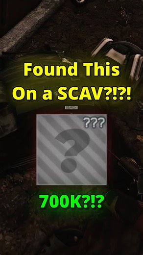 THIS Is Why You ALWAYS Loot Dead Scavs in Tarkov