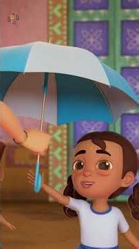 Pitter Patter Raindrops #shorts #babyvideos #poems #kidsfun #viral